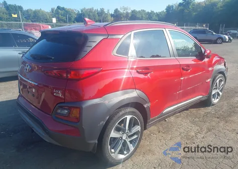 2019 Hyundai Kona Ultimate из США, поврежденный, VIN KM8K5CA55KU332352